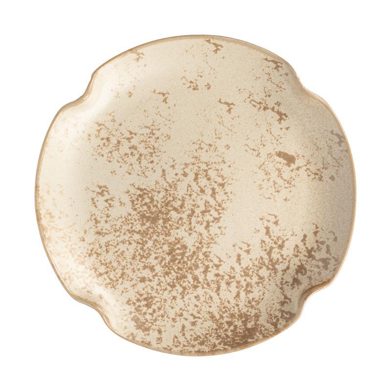 Special Plate Special Shaped Plate Vintage Dessert Plate Plate Household Plate Restaurant Japanese Salad Plate Dish Plate