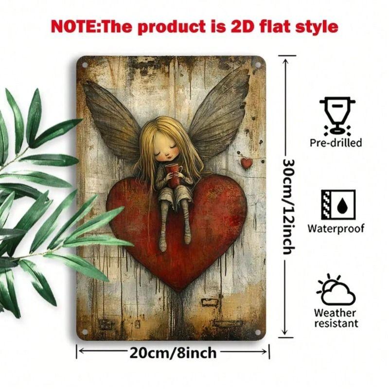 

Vintage Metal Tin Sign, Retro Wall Art Poster, Iron Plaque Home Decor