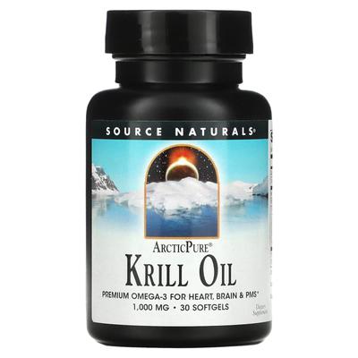 Arctic Pure, Krill Oil, 1,000 Mg, 30 Softgels