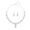 Temperament Bridal Accessories Necklace Set Leaf Shape Dress Dinner Accessories Versatile Premium