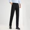 Men's Thickened Warm Straight Business Casual Pants