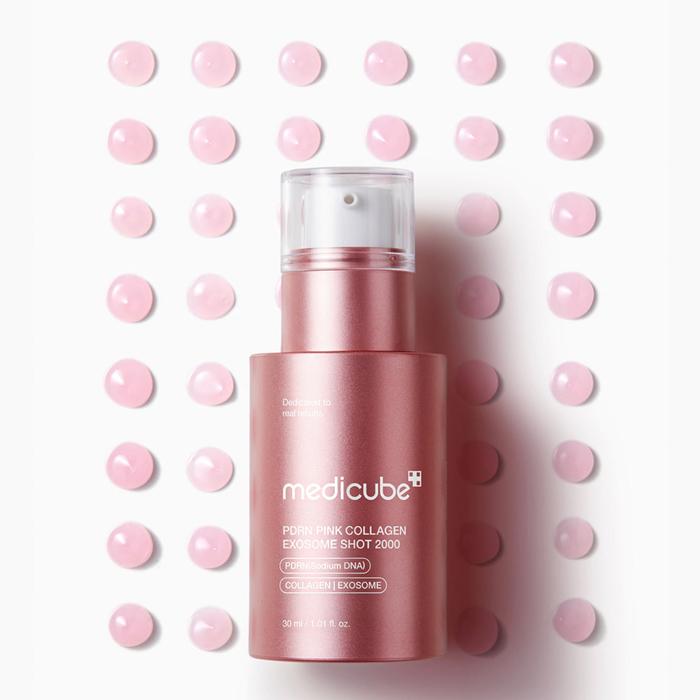 Medicube PDRN Colágeno Rosa Exossomo Shot 2000 30ml
