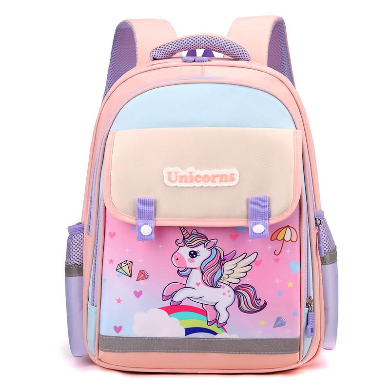 Kids Adorable Cartoon Backpack For Boys And Girls In Grades One To Three School For