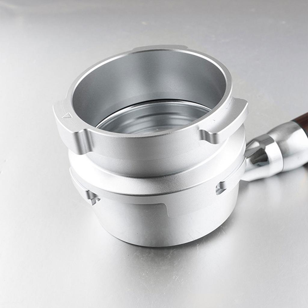 Coffee Powder Rings Espresso Dosing Funnel Aluminum Alloy Material Universal Powder Receiving Dosing Rings for Machines