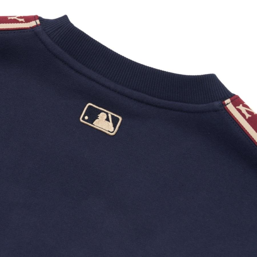 New MLB Sweatshirts Unisex Navy Blue 3AMTM0826-50NYD