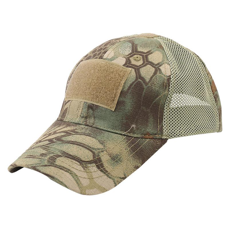 BASEBALL CAP #3 Ribstop TC Black Green Khaki Multicam Camouflage Kanye Baseball Cap Mesh Panels Breathable Beanie Hats For Men