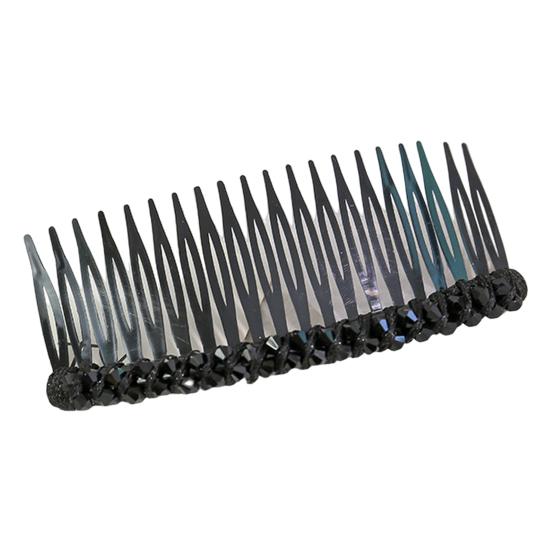 

Hair Comb Clip Easy to Wear Shiny Non-slip Cushion Hair Princess Styling Headdress Hair Accessories чёрный