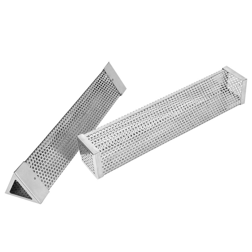 12in 304 Stainless Steel BBQ Smoker Tube Barbecue Accessory for Electric Charcoal Grill