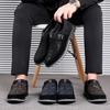 Business Men Leather Shoes for Men  New Comfort Trend Flat Work Shoes Casual Moccasin Sneakers Slip On Big Size Male Loafers
