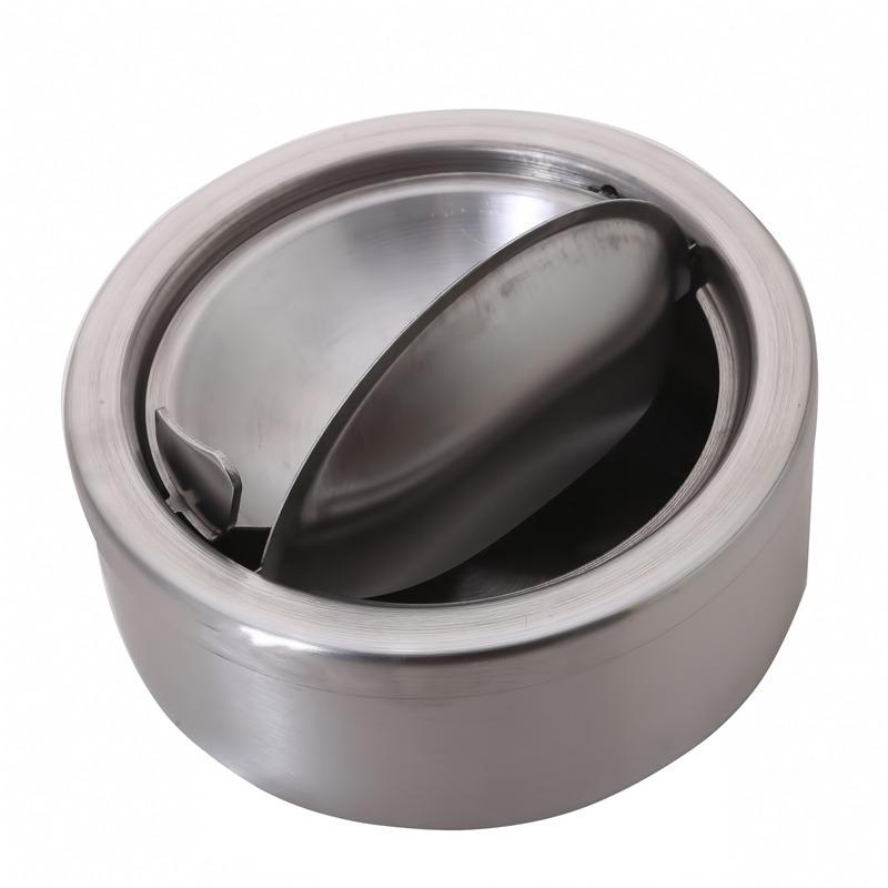 Creative Ashtray Household Stainless Steel Funnel Ash Proof Personalized Multi Function Office Indoor Outdoor Accessorie
