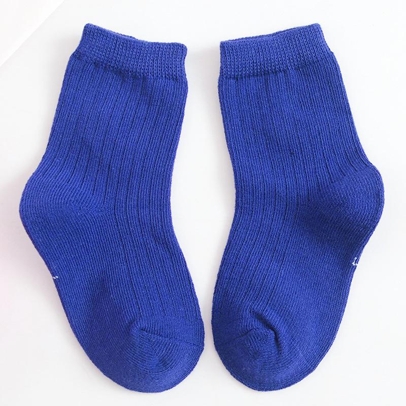 Calzini in Cotone Colori Caramella Autunno 2025 a Mezza Gamba per Bambini e Bambine