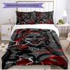 3pcs Duvet Cover Set (1*Duvet Cover + 2*Pillowcase, Without Core), Superhero Print Soft All‑Season Bedding Set, Home Bedroom Decor Gift