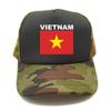Vietnam Trucker Cap Summer Unisex Cool Country Flag Hat Baseball Caps Unisex Outdoor Mesh Net Caps