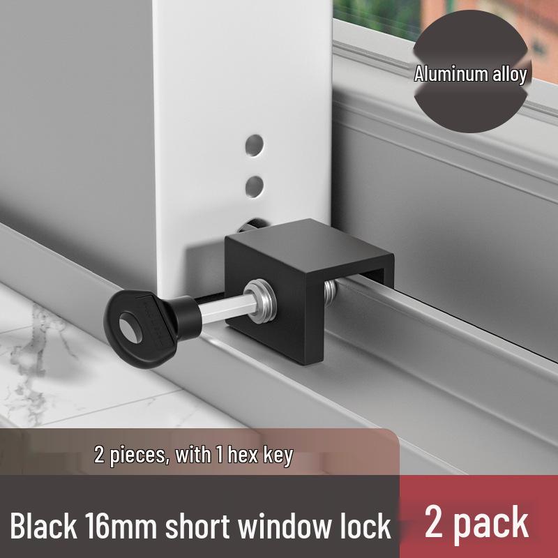 Sliding Window & Door Safety Lock, Limit Latch for Glass & Sliding Windows