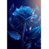 DIY 5D Diamond Painting Blue Rose Flower New 2023 Full Diamond Embroidery Fantasy Landscape Mosaic Picture Craft Hobbies