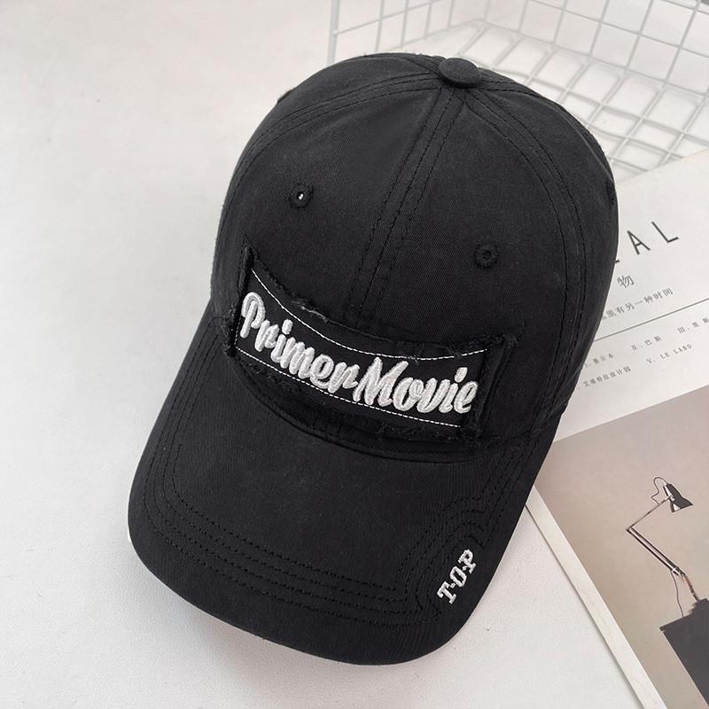 Circumferenceon Head Big Baseball Cap With Embroidered Lettering For Daily