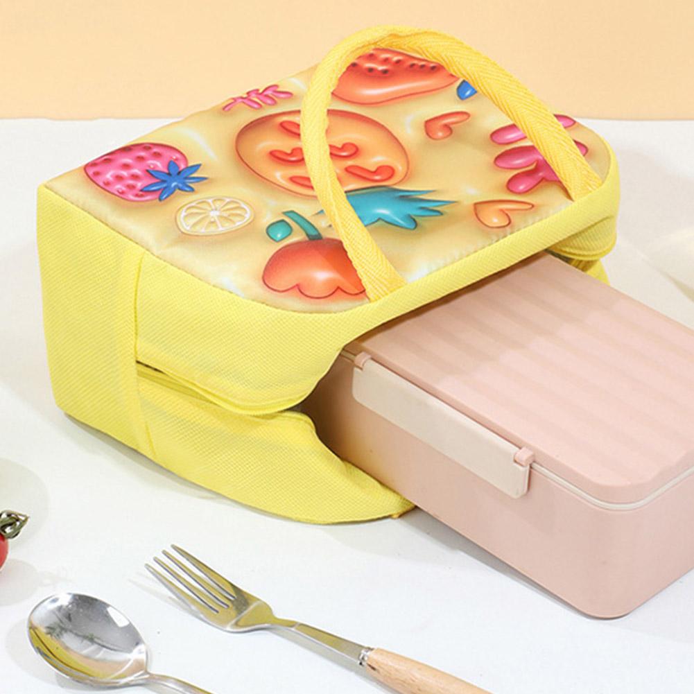 Thermal Insulated Bag Children School Lunch Box Bags Picnic Bag For Students Unisex Portable Food Storage Student Lunch Bag