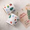 300PCS Christmas Rolling Sticker New Cartoon Packaging Stickers Photocard Decor Pack Stickers