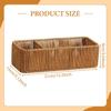 Tissue Box Cover Decorative Paper Case Dispenser Imitation Rattan Woven Holder Napkin