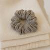 Women Hair Tie, Durable Wool Material Hair Rope, Pure Color Knitted Hair Band, Versatile Ponytail Holder Hair Accessory