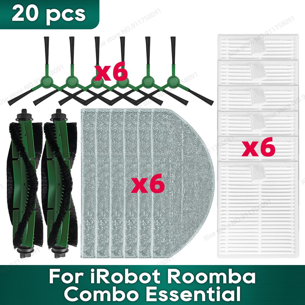 Compatible for iRobot Roomba Combo Essential, (Roomba Vac Essential), Roomba 105 Combo, Roomba 104 Combo Accessories Spare Parts
