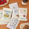 50Pcs Cute Cartoon Self Sealing Packaging Bag Jewelry Storage Bag Snack Candy Biscuit Sealed Bag Surprise Gift Packaging Bag