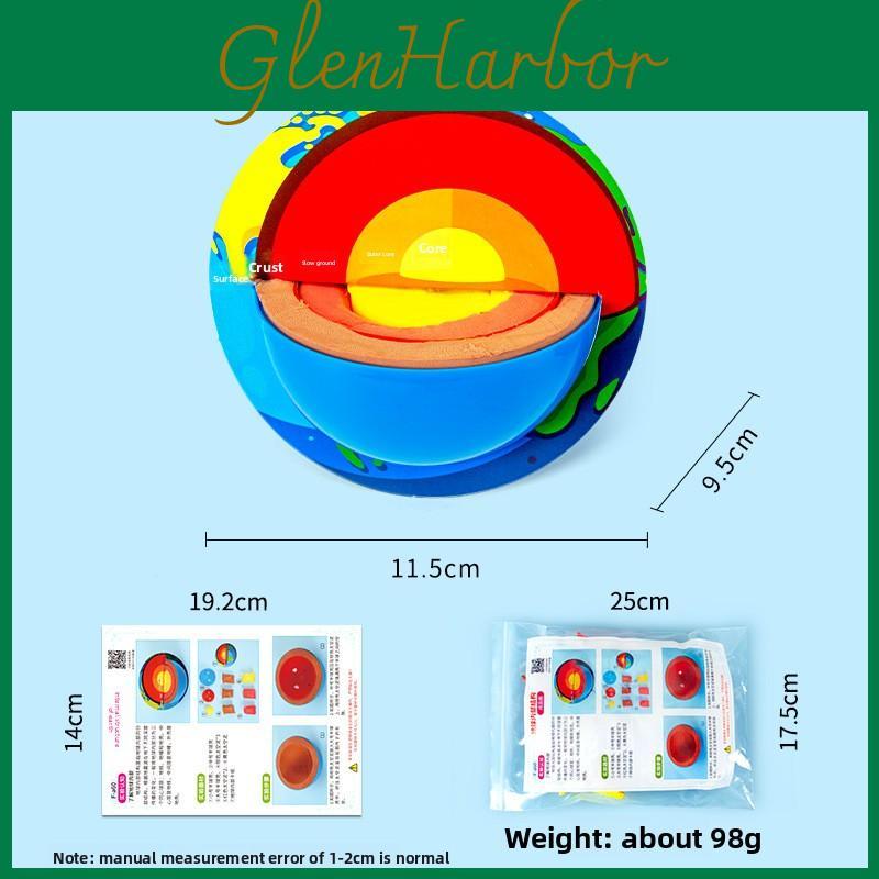 Science Diy Earth Structure Model For Kids Educational Handson Learning Toy