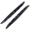 2 Pezzi Strisce Cromate L&R Cofano Sopra Griglia Reni Adatte per E90 E91 325I 330I 328I 2006-2008