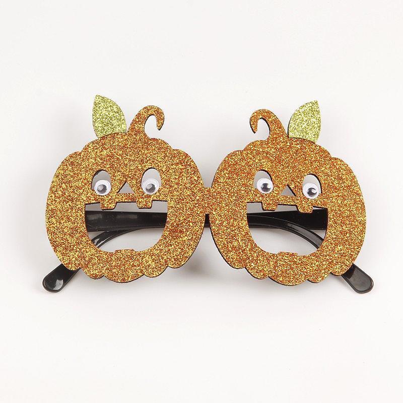 2025 Halloween Glasses Frames for Kids: Ghost Festival Party Prank Decorations & Photo Props