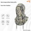 Warm Cycling and Skiing Headgear: Cold-Proof Snood with Neck and Face Protection