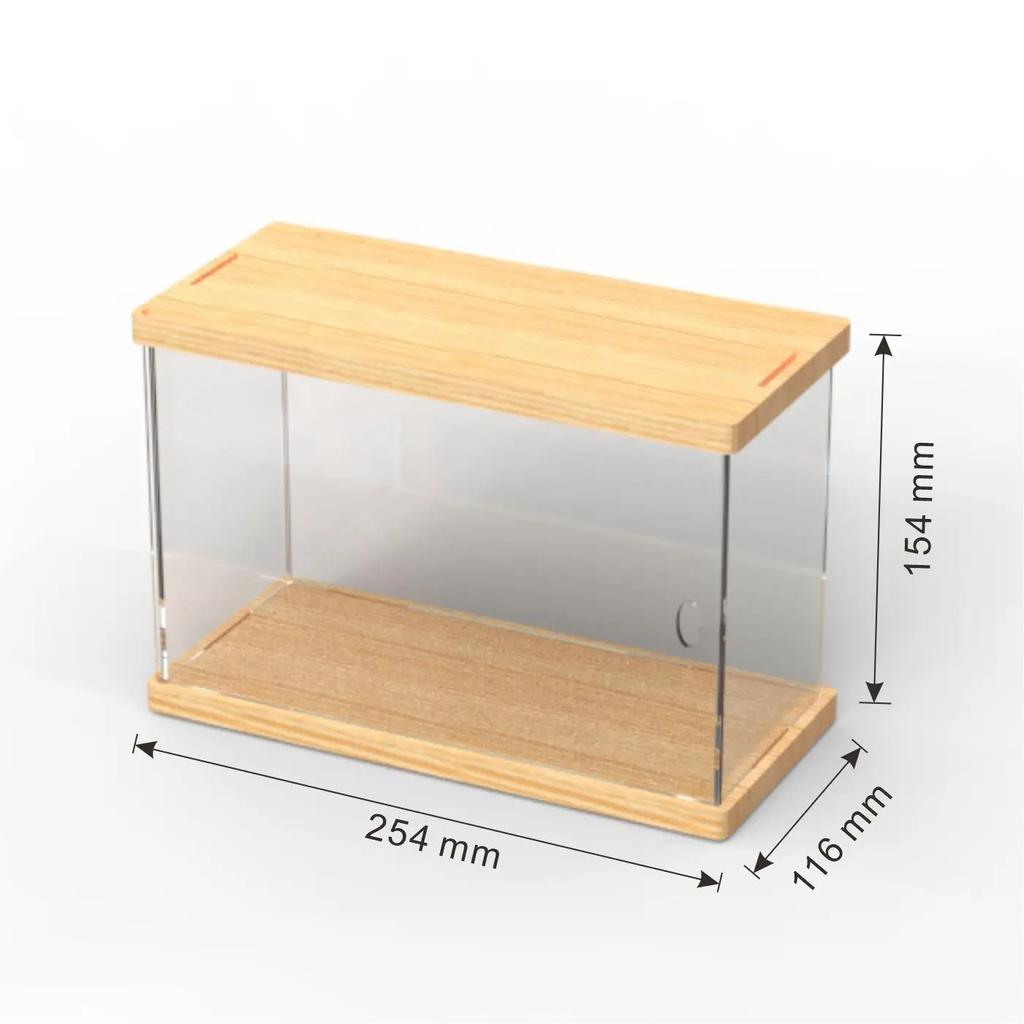 Transparente Acrylfiguren Vitrine Modellauto Vitrine Haushalt Transparent Blind Boxes Spielzeug Aufbewahrungsboxen