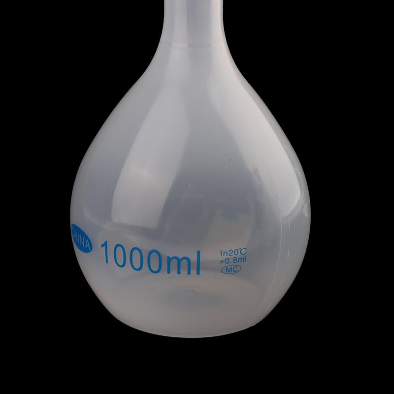 25/50/100/250/500/1000 ml målekolbe med propp lang hals målekolbe gradert flaske for test laboratorieforsyninger