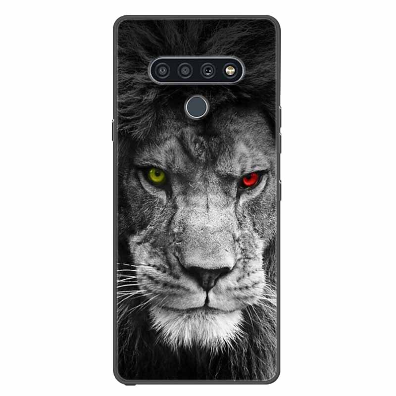 For LG K41s K51s Case Silicone Soft Fashion Animal Back Cover for LG Q70 Q60 Case Protector On for LGQ60 K 51S Cartoon Phone Bag