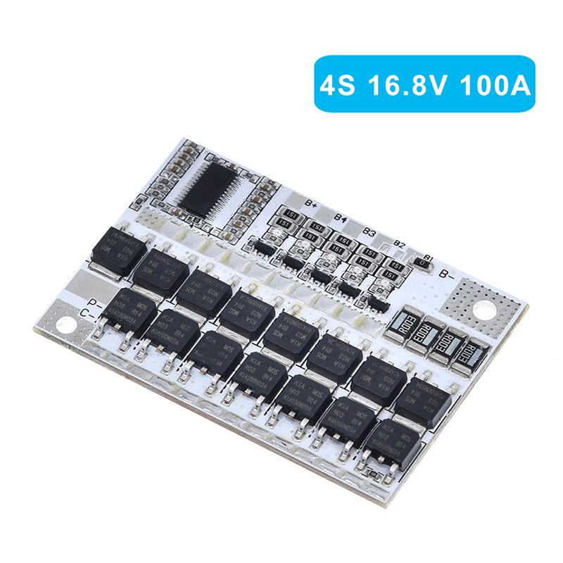 3s/4s/5s BMS 12V 16.8V 21V 100A Li-Ionen LMO Ternäres Lithium-Akku-Schutzschaltungsplatine Li-Polymer Ausgleichsladungsmodul