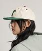 WAIKEI Y Logo Applique Cap Ivory