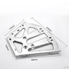 1/2/3 Layer Home Shoes Drawer Cabinet Hinges Flip Plate Rack w/Fittings Stainless Steel for