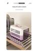 Mee Portable Pet Carrier for Cats and Dogs - Travel Air Transport Cage for Small & Medium Pets