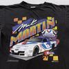 Vintage 90s MARK MARTIN VALVOLINE RACING NASCAR T-Shirt XL Soft Car