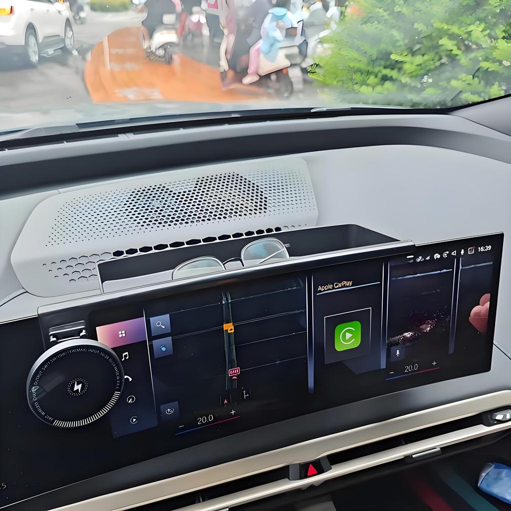 For BMW 3 4 Series I3 I4 2023 2024 2025 G20 G22 G23 15W Wireless Charger Magnetic Stand Phone Holder Car Accessories Trim