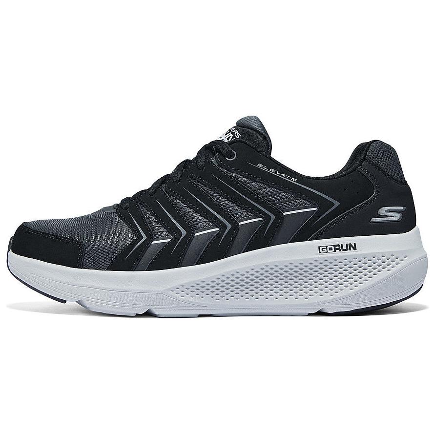 Skechers Go Run Elevate Eminent Comfortable Versatile Low Top Running Shoes Men sneaker Black 220331-BKGY 39.5