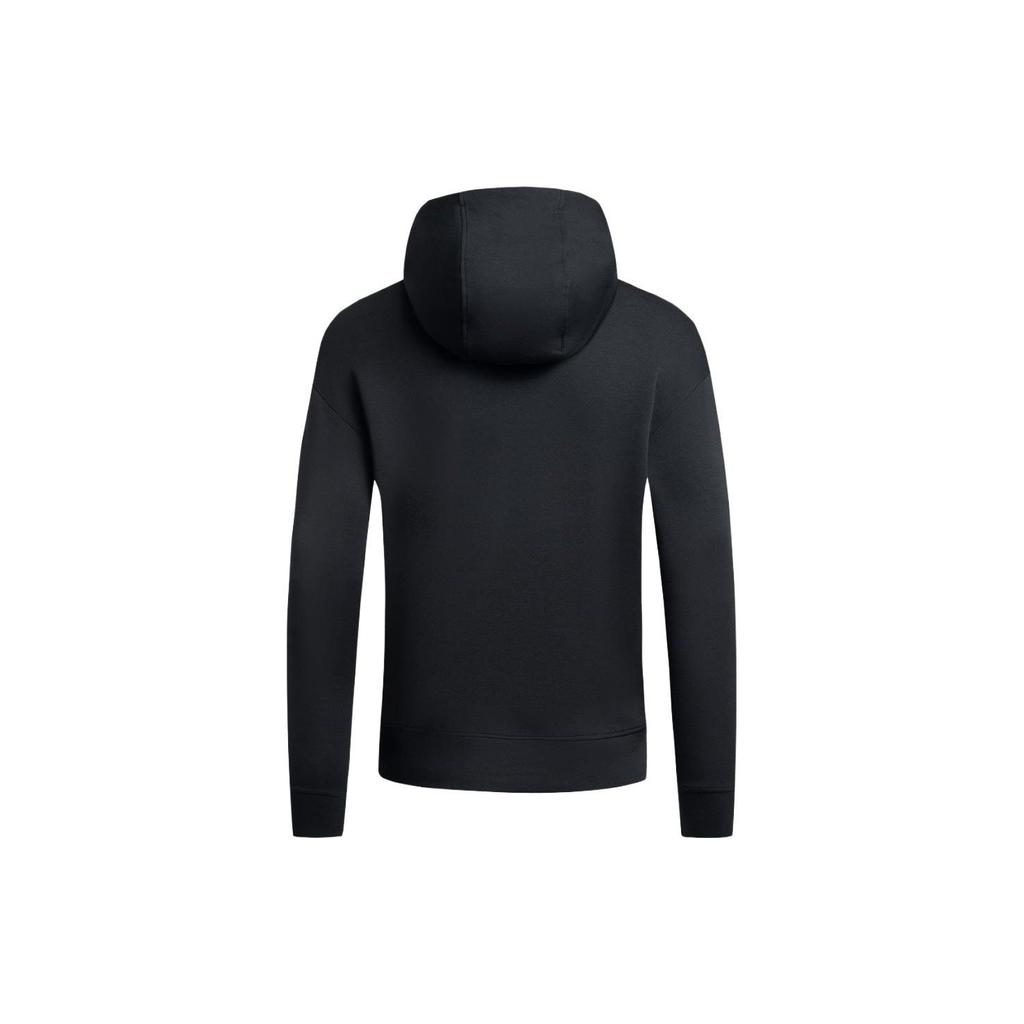 Emporio Armani EA7 FW23 Felpa con Cappuccio e Maniche Lunghe con Stampa Logo a Lettere Uomo top Nero 6RPM17-PJSLZ-1200
