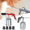 Pneumatic Air Sand Blaster 2.5bar 450ml Portable Sandblasting Gun 1/4inch SandBlasting Device with Nozzle for Removing Rust