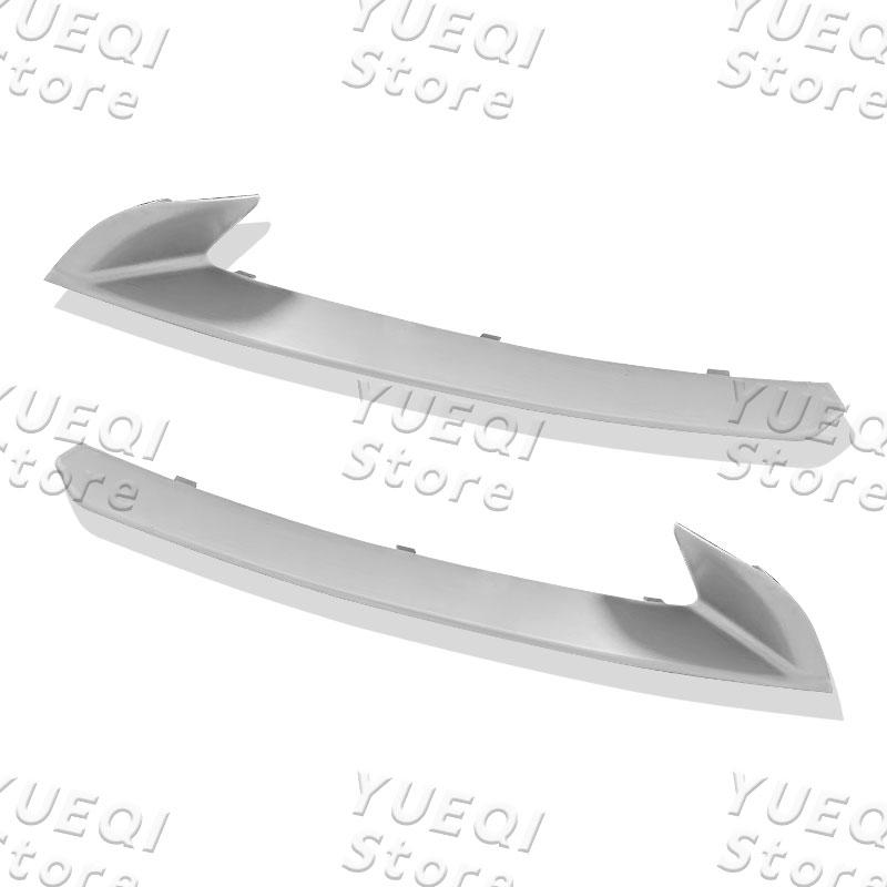 Car Front Fog Lighting Grille Strip Left Right Fit For BMW 5 series F10 F18 2014-2016 OE 51117331765 51117331766 High Quality Au
