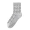 Men's Spring and Autumn Mid-calf Mesh Anti-bacterial Anti-odour Business Sweat Breathable Long Socks