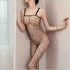 Erotic Lingerie Sexy Open File One-piece Stockings Transparent Uniform Temptation One-piece Fishnet Stockings