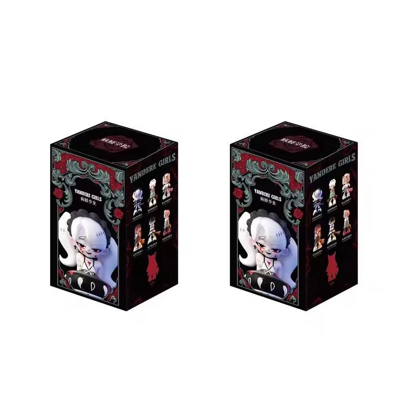 Genuine Yandere Girls Blind Box Series Model Tabletop Decorations Anime Figure Surprise Bag Ornament Collection Toys Gift