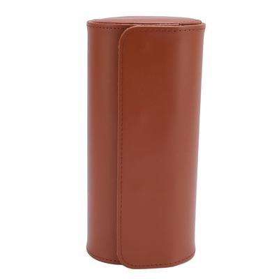 PU Leather Watch Roll Travel Case Mechanical Watch Case Organizer Box with Soft Lining Secure