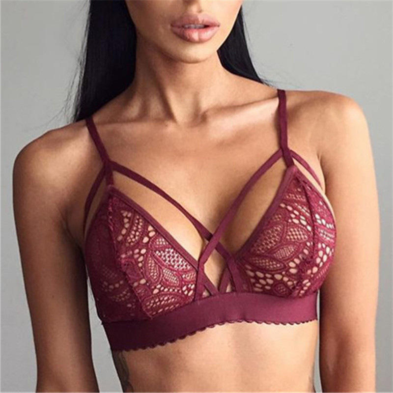 1 Stück Sexy Frauen Low Cut Push Up Dessous U BH Offener BH Unterwäsche Sets Rückenfreier BH Rückenfreie Unterwäsche Plunge Sexy Deep V BH