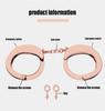 Handcuffs SM Sex Toys for Couple Metal Simulation Sex Toys Training Tools Adult Games  Products Personalized Bracelet