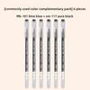 LANGUO Aesthetic Overlayable Skin Tone Gel Pens High-Capacity Art Journaling Replacement School Supplies Stationery